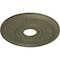 Ekena Millwork Genevieve Ceiling Medallion (Canopies up to 3 1/2"), 16 1/8"OD x 3 1/2"ID x 7/8"P, Spartan Stone CM16GNSSF - alternate 4